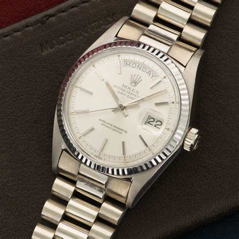 rolex 1803 weissgold|rolex day date 1803 price.